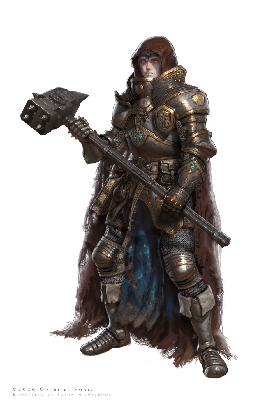 Younger Alexander, V2 (commission) (2026) Character design. Commission for Jason Armstrong.