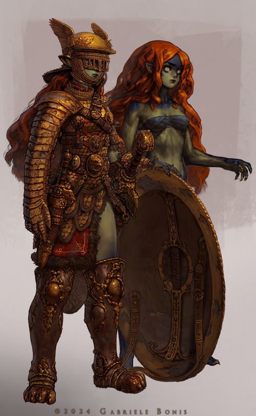 Southern Paladin, redhead version (2024)