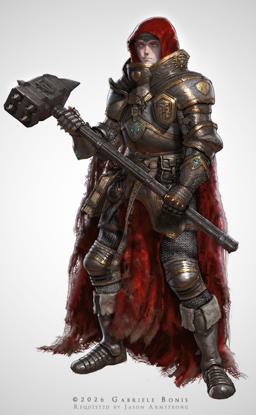 Younger Alexander, V1 (2026) Character design. Client: Jason Armstrong.