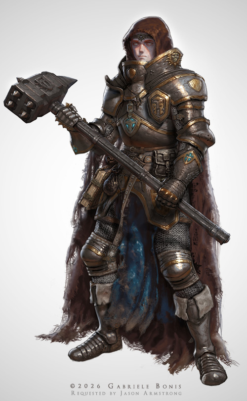 Younger Alexander, V2 (commission) (2026) Character design. Commission for Jason Armstrong.